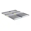 Image de Sommier cadre métal à lattes 5 zones 4 cm 140 x 190 cm