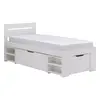 Image de Lit rangement enfant bois massif Tara 90 x 200 cm Bois