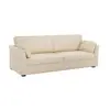 Image de Canapé convertible tissu coton déhoussable Marbella