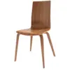 Image de Lot de 2 chaises noyer Reda Bois / Métal