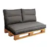 Image de Dossier coussin palette recyclé Heva Polycoton