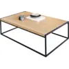 Image de Table basse bois et métal Maddie Bois / Métal