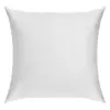 Image de Oreiller ferme en duvet et percale biologique Cléo 60 x 60 cm