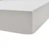 Image de Protège matelas molleton imperméable coton bio Isaac 120 x 190 cm Coton bio molleton