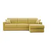 Image de Canapé d'angle convertible et réversible tissu déhoussable Aubin