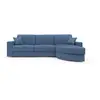 Image de Canapé d'angle convertible tissu déhoussable Aubin