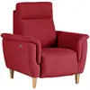 Image de Fauteuil relax electrique tissu coton lin Bergen