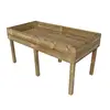 Image de Carré potager surélevé 100cm en bois autoclave, 320L Bois
