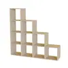 Image de Etagère escalier bois massif moyenne version Elio Bois