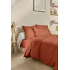 Image de Drap housse coton lin Valentine 90 x 190 cm Coton/Lin