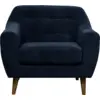 Image de Fauteuil velours Paimpol