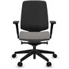Image de Fauteuil de bureau base noire et dossier résille Light Up 250SL Plastique