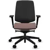 Image de Fauteuil de bureau base noire et dossier résille Light Up 250SL Plastique