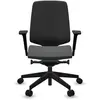 Image de Fauteuil de bureau base noire et dossier résille Light Up 250SL Plastique