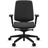 Image de Fauteuil de bureau base noire et dossier résille Light Up 250SL Plastique