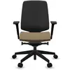 Image de Fauteuil de bureau base noire et dossier résille Light Up 250SL Plastique