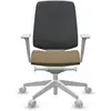Image de Fauteuil de bureau base grise et dossier résille Light Up 250SL Plastique