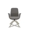 Image de Fauteuil de bureau à dossier inclinable pieds bois Ellie Pro 20HW Bois / Tissus
