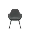 Image de Fauteuil entièrement capitonné pieds luge Fan 10V
