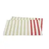 Image de Lot de 2 sets de table enduit coton bio Amaïa Coton issu de l'agriculture biologique
