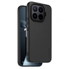 Image de arrière semi-rigide au touché peau Noir pour Xiaomi 17T
