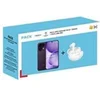 Image de Pack Fnac Reno16 F 6,57" 5G Double nano SIM 256 Go Violet noir + Ecouteurs Enco Air5 Pro Blanc