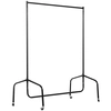 Image de HOMCOM Penderie Acier Noir Charge Max 140 Kg 120Lx60lx170H cm Aosom France