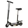 Image de HOMCOM Trottinette électrique 120 W pliable pour enfant de 7 à 12 ans hauteur guidon et selle réglable 10 Km/h max. charge 50 kg noir