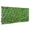 Image de Outsunny Haie Artificiel Érable Brise-Vue Décoration Rouleau Feuillage Réaliste Anti-UV 3 x 1,5 m Vert