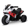 Image de HOMCOM Moto électrique pour Enfants Moto électrique pour Enfants BMW S1000 RR 3 Roues 6 V 2,5 Km/h Effets Lumineux et sonores rouge