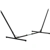 Image de Outsunny Support Pied de Hamac Réglable Structure Robuste Métal Époxy 3,08-3,8 x 1,08 x 1,2 m Noir