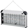 Image de Outsunny Lampe UV Anti-Insectes Anti Moustique Tue Mouche Electrique Destructeur d’Insectes 30 W Argenté