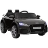 Image de Homcom Voiture Véhicule Électrique Enfants TT RS 2 Moteurs 12 V 35 W V. Max. 5 Km/h Télécommande 2,4 GHz Effets Sonores + Lumineux Noir