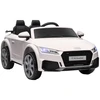 Image de Homcom Voiture Véhicule électrique Enfants TT RS 2 Moteurs 12 V 35 W V. Max. 5 Km/h Télécommande 2,4 GHz Effets Sonores + Lumineux Blanc