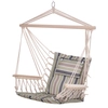 Image de Outsunny Hamac Fauteuil Chaise Suspendue Design Oreiller Fourni Grand Confort 100 % Polyester 1L x 1 06H m Vert