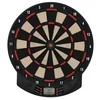 Image de HOMCOM Jeu de Fléchette 26 Jeux et 185 Options 8 Joueurs Maximum avec Écran LCD en PP 39 5 x 2 2 x 44 cm Noir Orange Foncé aosom france
