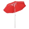 Image de Outsunny Parasol Rond Inclinable Ø190cm Anti-UV avec Sac de Transport Aluminium Multicolore Rouge Aosom France