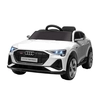 Image de HOMCOM Voiture électrique Enfant e-tron Sportback S Line 12 V - V. Max. 5 Km/h - Effets sonores, Lumineux - télécommande, Port USB, MP3 - Blanc