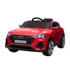 Image de HOMCOM Voiture électrique Enfant e-tron Sportback S Line 12 V - V. Max. 5 Km/h - Effets sonores, Lumineux - télécommande, Port USB, MP3 - Rouge