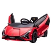 Image de HOMCOM Voiture électrique Enfants de Sport Supercar 12 V - V. Max. 8 Km/h Effets sonores + Lumineux Rouge