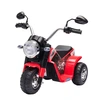 Image de HOMCOM Moto électrique Enfant Chopper Tout-Terrain 6 V 20 W Marche AV AR 3 Roues Effets Lumineux et sonores Rouge Noir