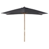 Image de Outsunny Grand Parasol Rectangulaire Gris Robuste Anti-UV pour Jardin Aosom France