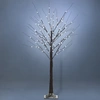 Image de HOMCOM Arbre lumineux LED - décoration lumineuse blanc froid - 96 LEDs - usage intérieur - 150 cm - décoration de noël chambre maison marron
