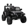 Image de HOMCOM Voiture électrique 4x4 pour enfants 12V avec télécommande phares et klaxon - 3-6 ans - noir