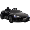 Image de HOMCOM Voiture véhicule électrique enfant 12 V - télécommande parentale fournie - V. Max. 5 Km/h - effets sonores, lumineux - Audi RS E-tron GT noir