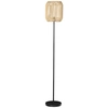 Image de HOMCOM Lampadaire sur pied salon abat-jour en corde de papier design naturel base E27 Max. 40W - Ø 26 x 158H cm