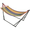 Image de Outsunny Hamac de Jardin Pliable avec Support Métal Époxy Robuste 1 Place 120Kg Max Aosom France