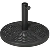 Image de Outsunny Pied de parasol base de lestage parasol Ø 45 x 33H poids net 9 kg noir Aosom France
