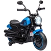 Image de HOMCOM Moto électrique pour enfant de 18 à 36 mois 6V 2 vitesses réglables 1,5-3 km/h phare 76 x 42 x 57 cm bleu