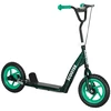Image de AIYAPLAY Trottinette patinette scooter enfant grandes roues de 6 à 12 ans hauteur réglable frein arrière béquille vert